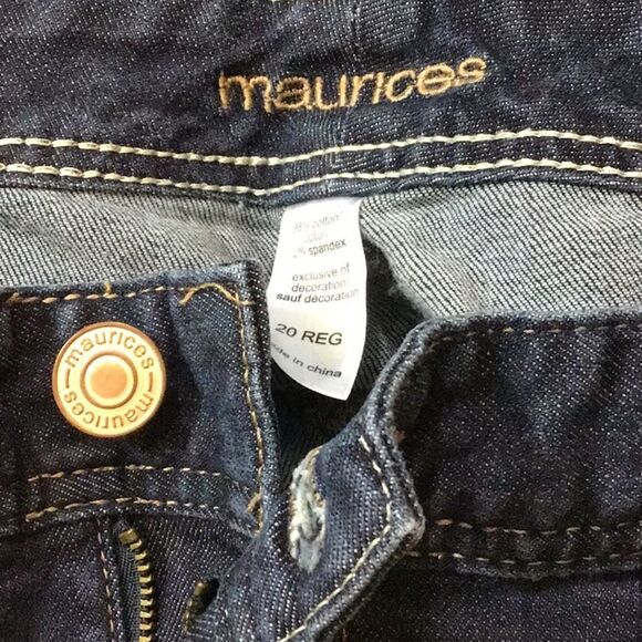 Maurices Stretch Women's Jeans Plus Size 20 Reg - Picture 9 of 9